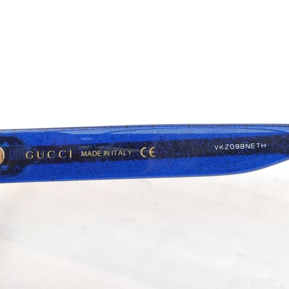 Amazing Gorgeous Authentic Gucci GG web Large Eyeglasses Frames - Picture 13 of 13